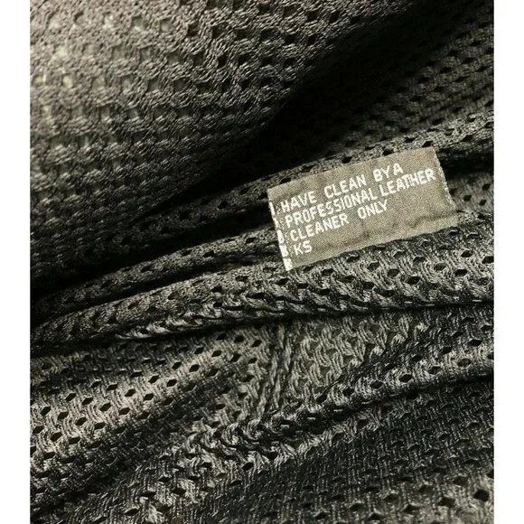 UNIK Ultra Heavy LEATHER Motorcycle Zip Buckle Lined Jacket Womens Size S Black - Picture 12 of 12